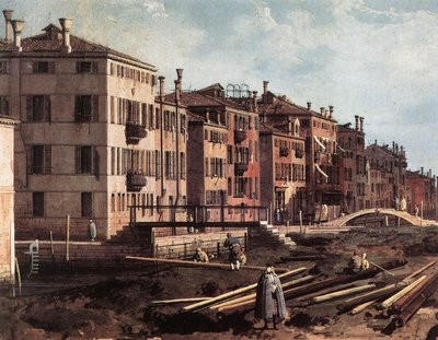 View of San Giuseppe di Castello by Giovanni Antonio Canal